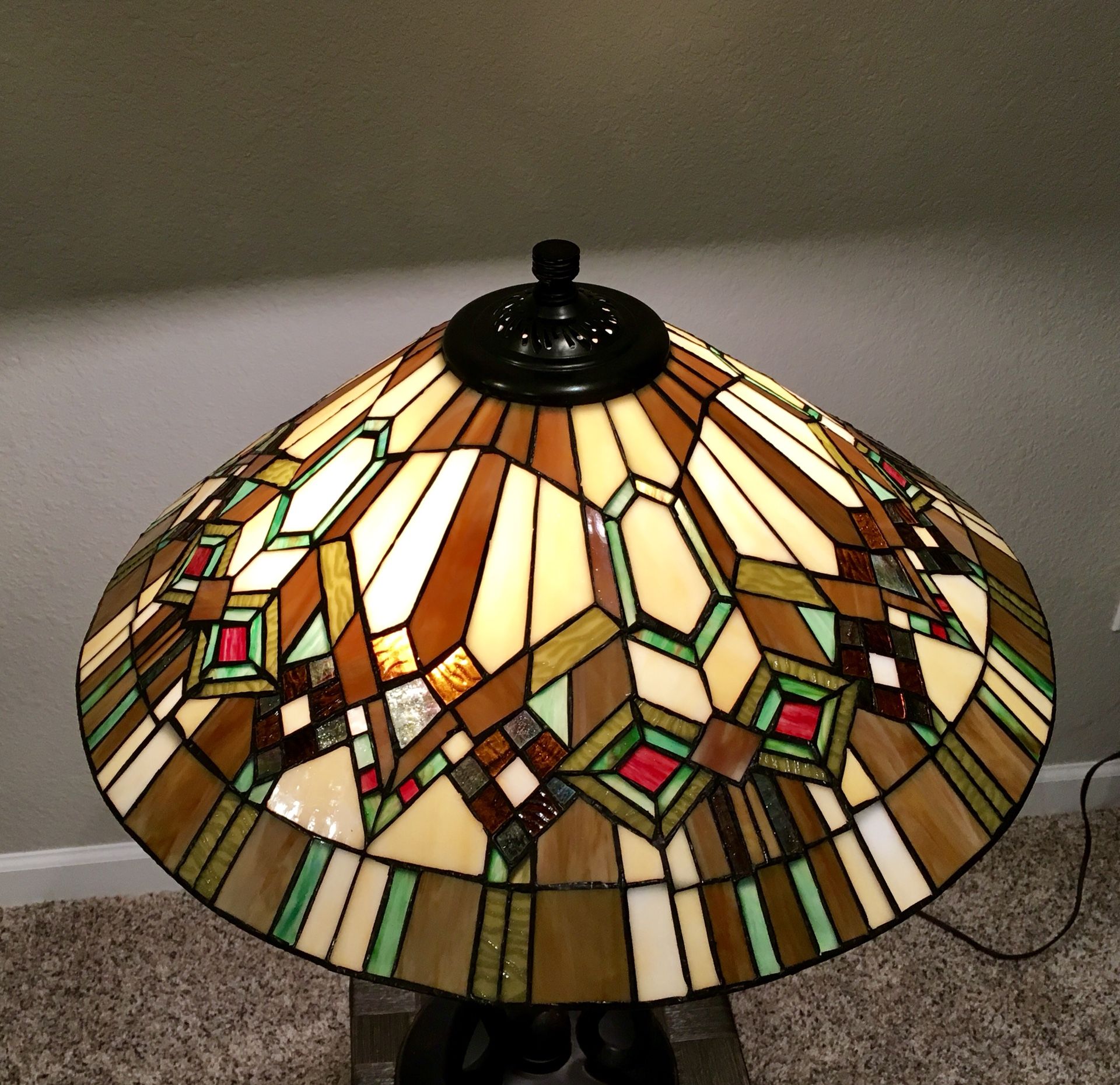 colour creations timeless serenity lamp shades