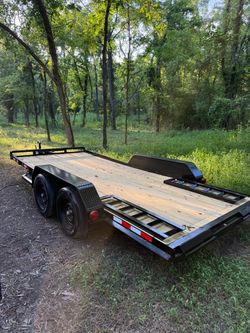 Heavy-Duty 6’4” x 16’ Tandem-Axle Trailer (7,000 GVWR)