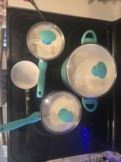 Teal Small Cookware Set