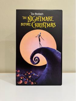 VHS NIGHTMARE BEFORE CHRISTMAS BLANKET