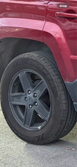 Rims and tires jeep patriot size 17