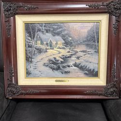 Kinkade Christmas Cottage X