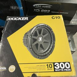 Kicker comp c 10” Subwoofer 