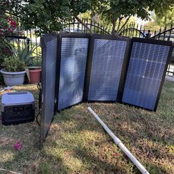 Ecoflow Generator With Solar Panels