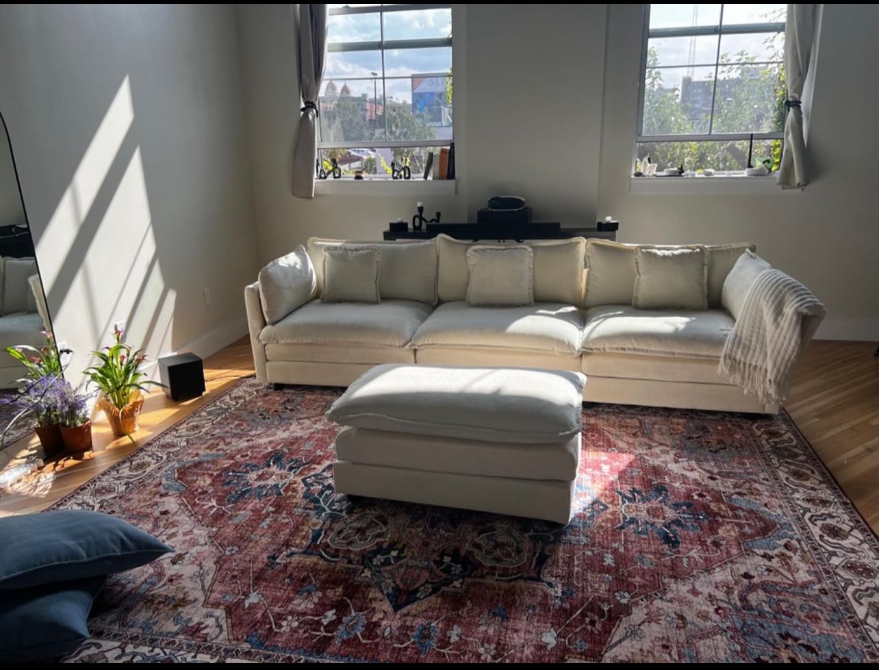 Beautiful Light Beige Sofa