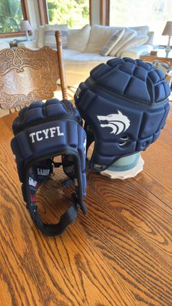 Two Game breaker soft shell helmets (youth)
