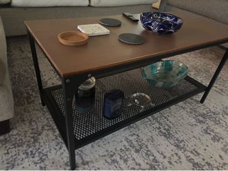 Industrial coffee table