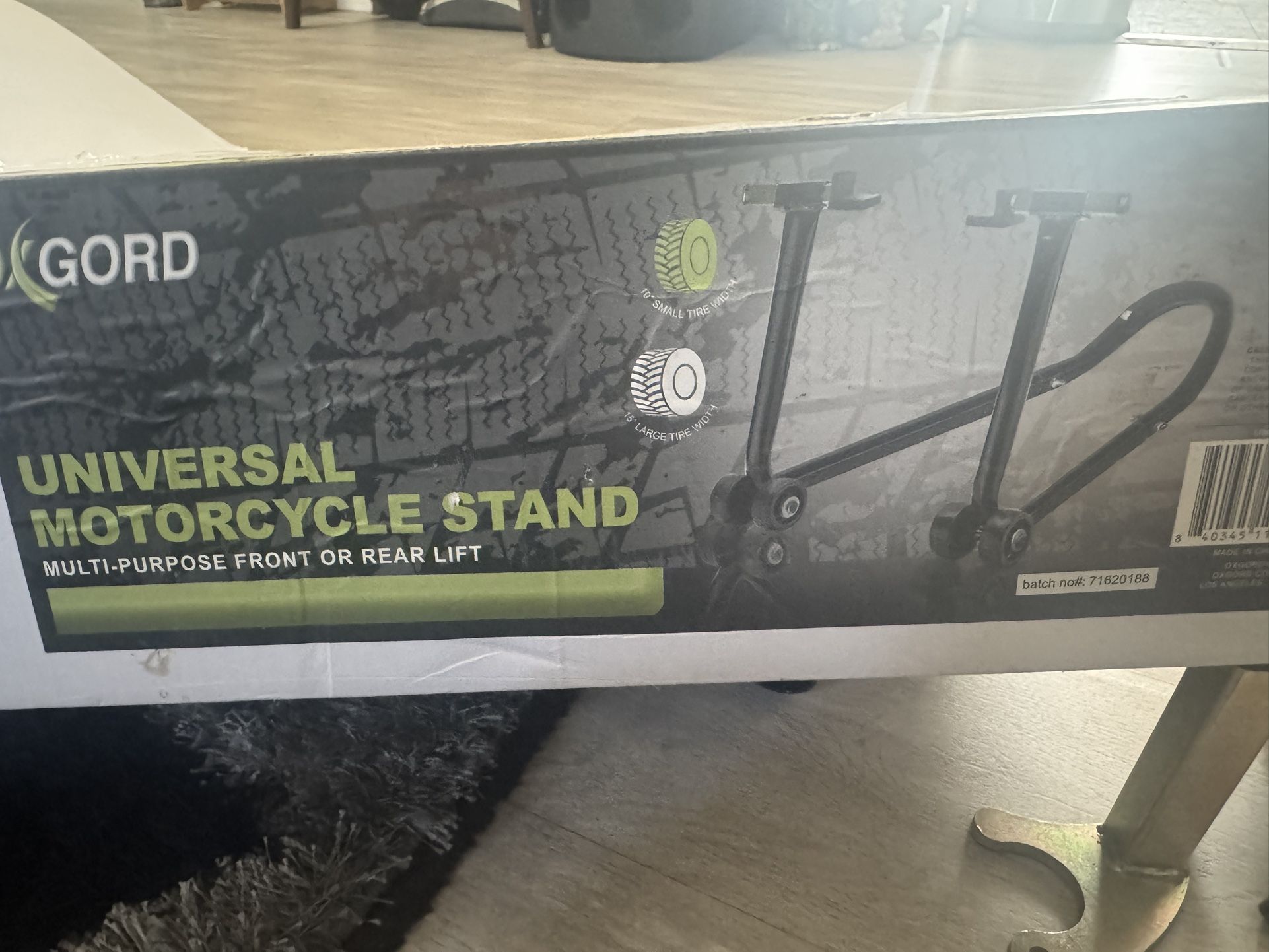 Universal Motorcycle Front/Rear Stand