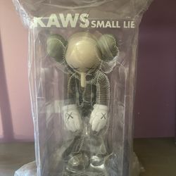 KAWS Small Lie Companion Vinyl Figure Brown Unopened New Sealed Authentic
