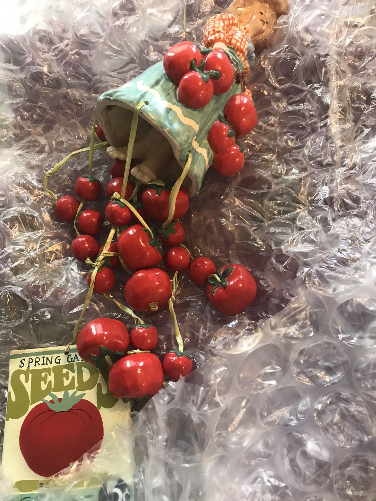 Laura Kelly Tomato Lady Wind Chime