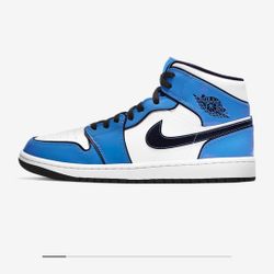 Air Jordan 1 Signal Blue Mid SE