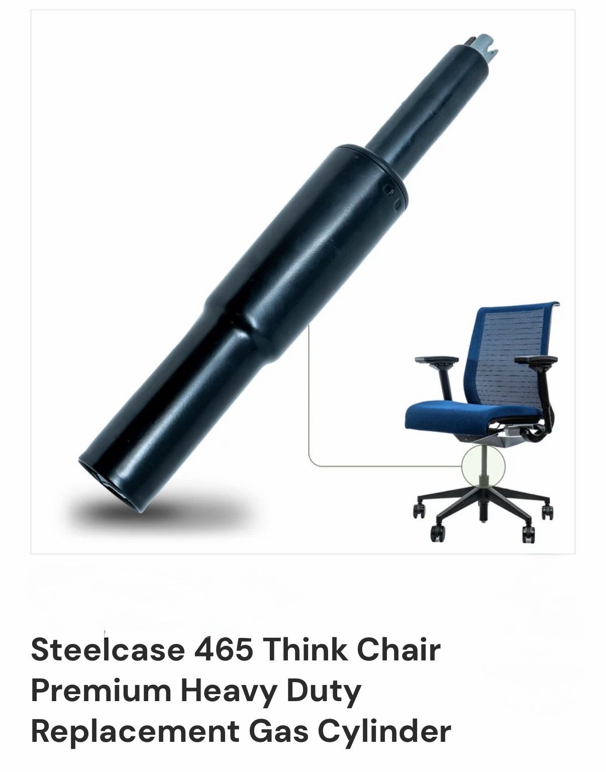 Steelcase Gas Cylinder