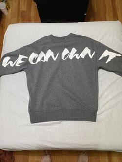 The weeknd x H&M Sweater Tags