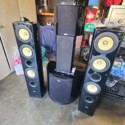 Monster Thx 5.1 Home Theater Speakers