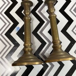 Brass Color Candle Sticks 