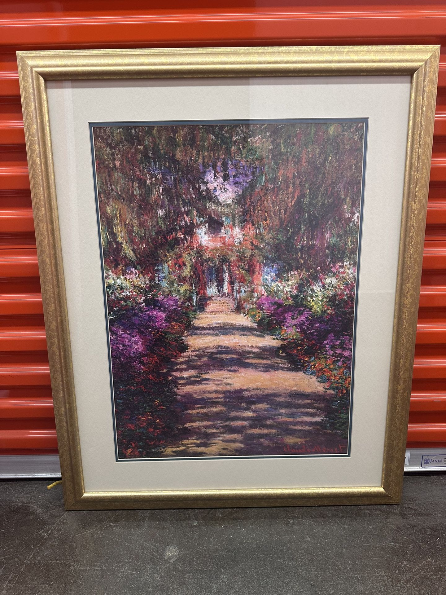 Beautiful Painting With Gold Frame
