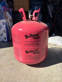Helium Tank -Balloon Time
