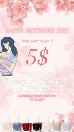 Mothers day manicures