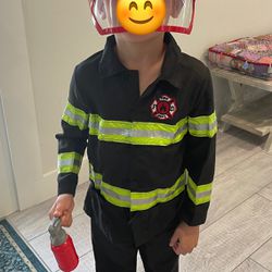 Toddler Firefighter Costume 