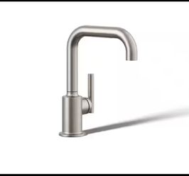 New Other Kohler Purist Single Handle Beverage Faucet, Vibrant Stainless Steel