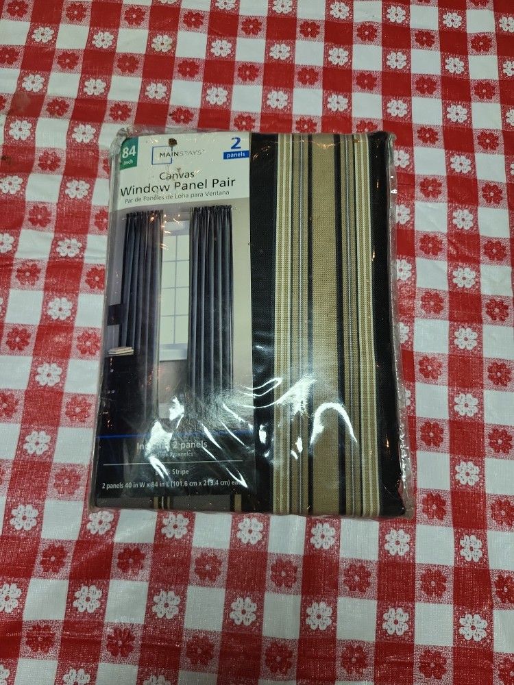 Canvas Window Panel Pair