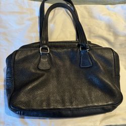 Preloved Authentic Black Prada Shoulder bag