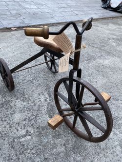Handmade tricycle
