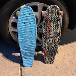 2 Penny Boards Skateboards