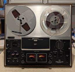 Vintage Sony Reel To Reel Tape Deck 