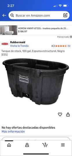 Tamque De Stock 100 Galon 