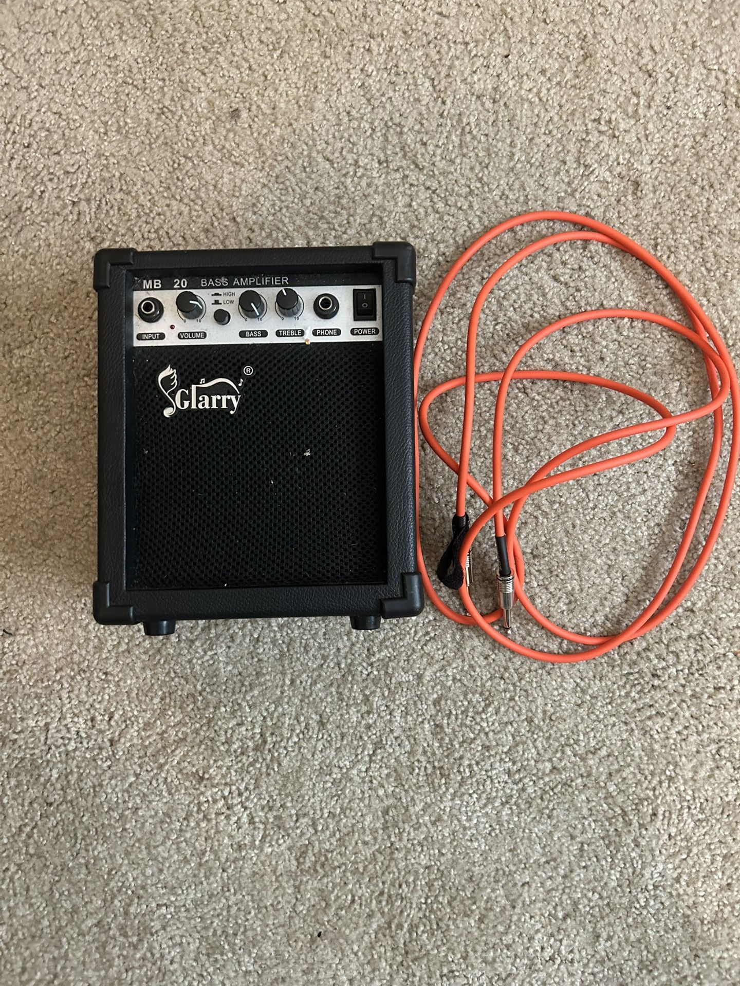 Chord And Speaker For Guitar