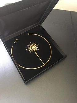Gargantilla en Oro 24 k,para dama
