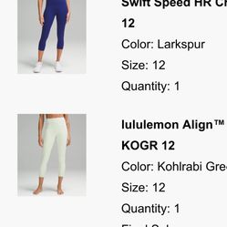 Lululemon Leggings