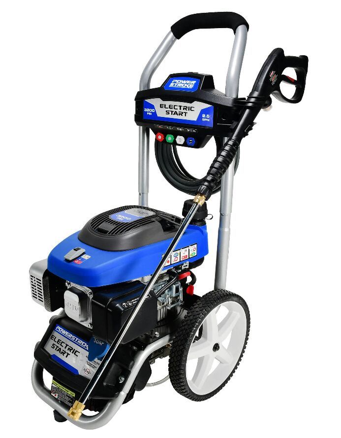 Powerstroke pressure washer cheap 3200 electric start