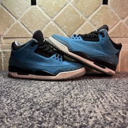 Jordan 3 “power blue” -Size 9M -Used -No box
