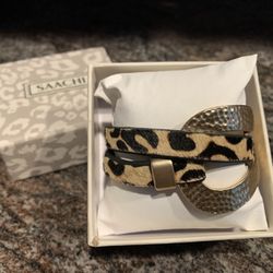 Saachi Leopard bracelet