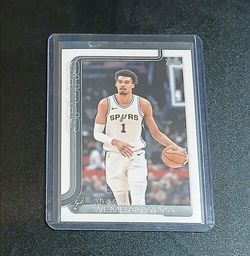 Victor Wembanyama card in a hard protective case.   $10