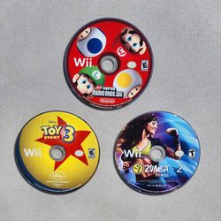 WII Games CD'S ONLY