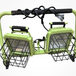 Commercial Electric L-1500-SLED  Twin Head Work Light