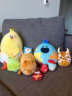 Squishmallows 8pc Bundle, (Pokemon, Poppy Playtime, Etc.)