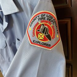 LA County Fire Dept Explorer Uniform Shirt  