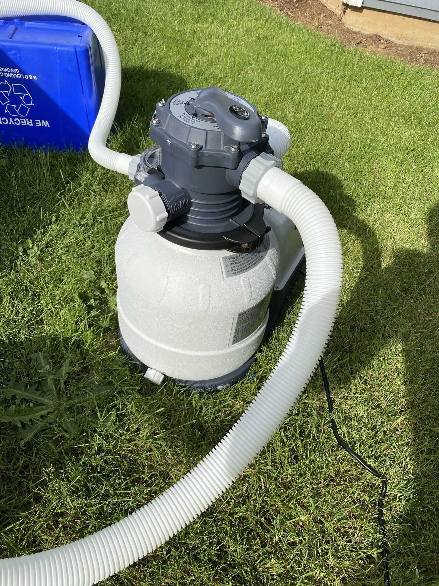 Sand Filter For Pool And 4x20 Heater