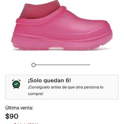 New UGG Tasman X pink size 6 slipper, I accept offers