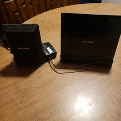Two Netgear Boxes Both Together cash Only 