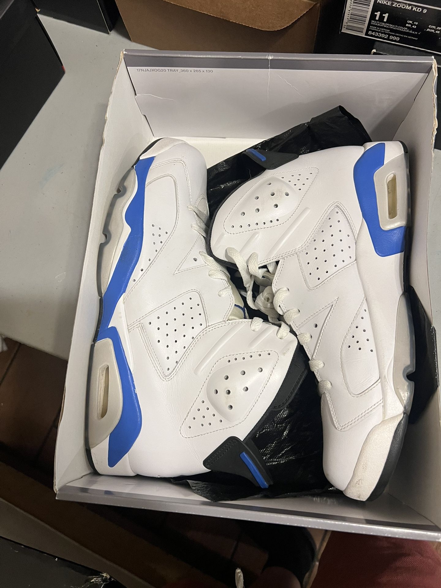 Jordan 6 Sports Blue
