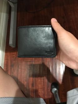 Black Levis Leather Wallet