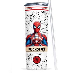 Spider-Man Coffee Tumbler | Fuckoffee Thwip Thwip!