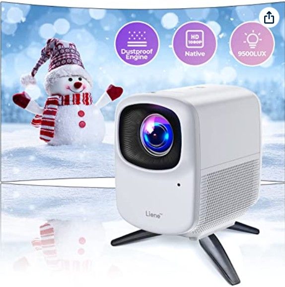 Native 1080P Projector Outdoor Mini Projector