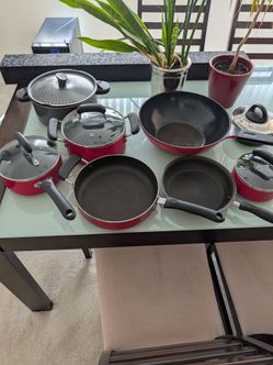 Massive 20-Piece Nonstick Cookware Mega Set - Complete Kitchen Starter Lot