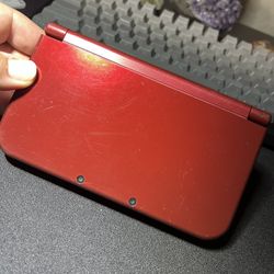 Loaded Red Nintendo “New” 3DS XL w/ Hshop + 128gb SD Card